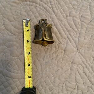 Vintage Brass Bell Desk Decor